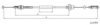 IVECO 93812499 Cable, parking brake